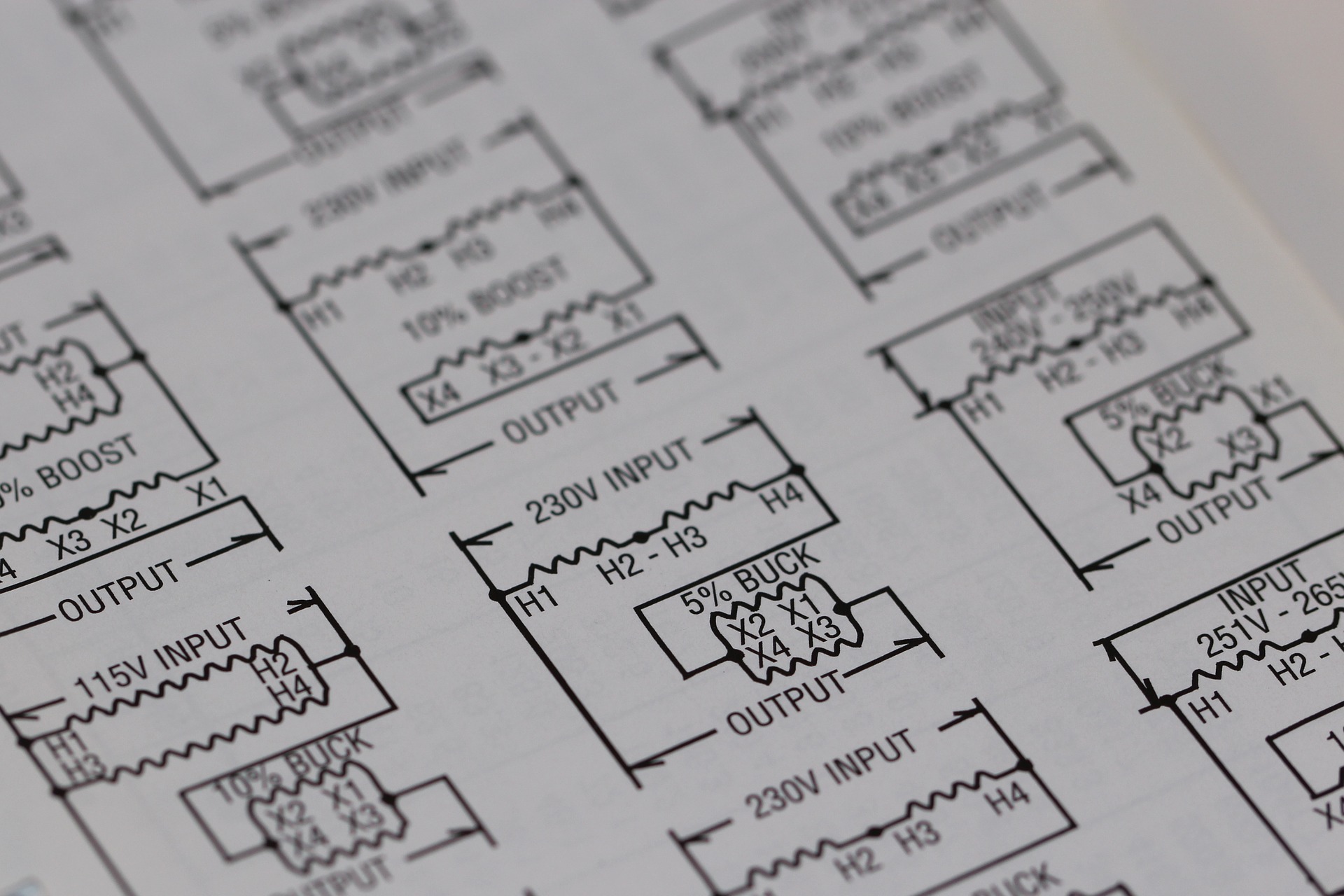 Electrical Schematic Symbols – Logic and Output Devices